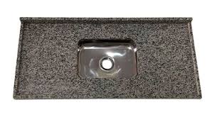 Pia Granito 160X55 Cinza Corumba 447 A Soares