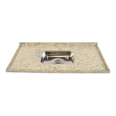 Pia Granito 160X55 Bege Ornamental 809 A Soares