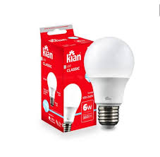 Lampada Led 6W 6500K E27 A55 Kian