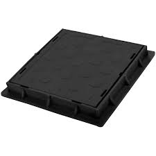 Tampao Fechado Plast 40X40Cm Pr Tpps4040Pr Lgmais