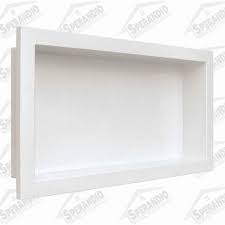 Nicho Imperial 50X40 Branco C/ Fundo Liso Massa Forte