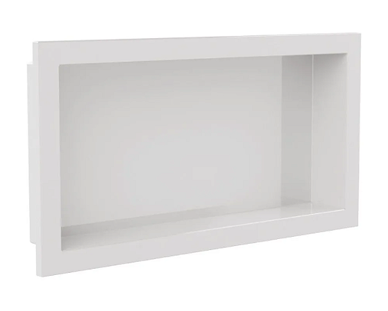 Nicho Plastico 30X60Cm Br C/ Fundo Liso 015301002 Metasul