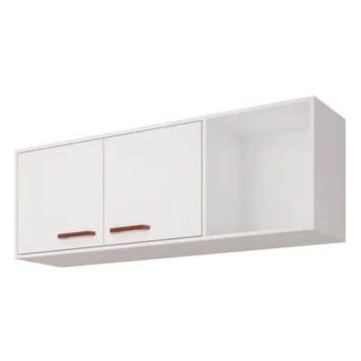 Armario Aereo Slim 1,14M Branco 23540.2 Mgm