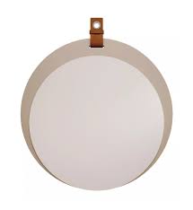 Espelheira Lua 60X60X1,5Cm Cappuccino 22649.49 Mgm