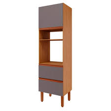 Armario Paneleiro Prisma Px Freijo/Titanio 9960.57 Mgm