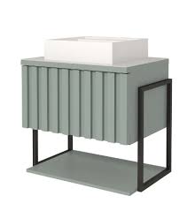 Armario Frisê 84,3X69,7X45,1Cm Cimento 19186.40 Mgm