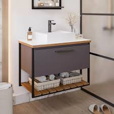 Armario Vitta 80,5X67,9X45,1Cm Titânio 19188.38 Mgm