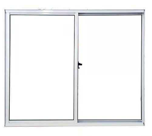 Janela 2F 100X120 Pop Natural Mugitec