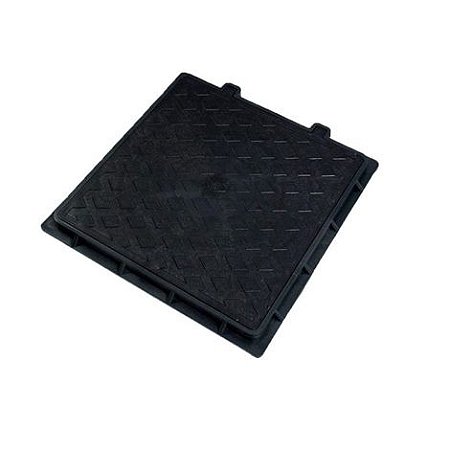 Tampao Articulado Preto C/ Aro 20X20 Odem