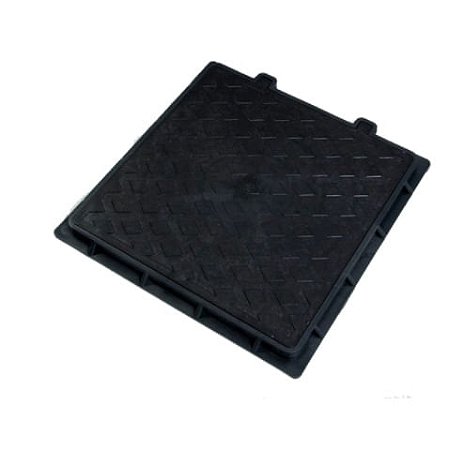 Tampao Articulado Preto C/ Aro 40X40 Odem