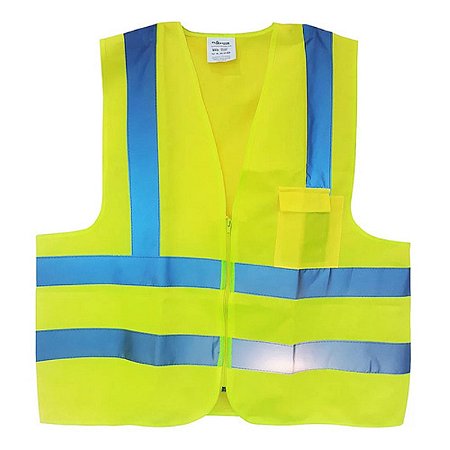 Colete Refletivo Amarelo C/ Bolso Xg 600.01172 Plastcor