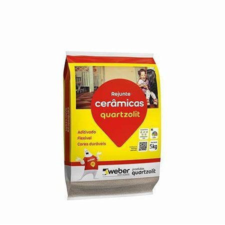 Rejunte Ceramica Bege 5Kg Quartzolit