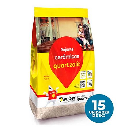 Rejunte Ceramica Corda 5Kg Quartzolit