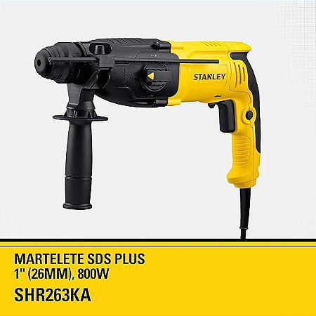 MARTELETE/FURAD IMPACTO SDS PLUS 800W 127V SHR263K-BR