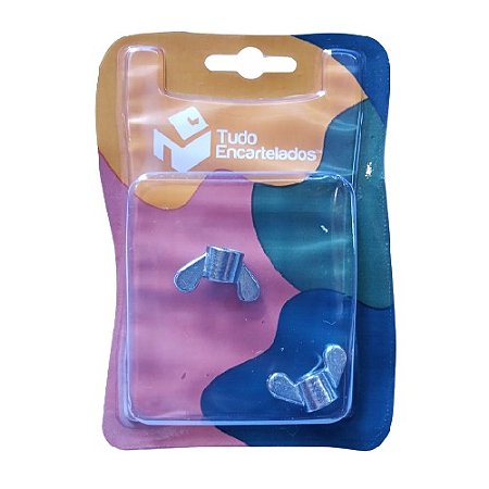 Porca Borboleta 3/8 02Un Tudo Encartelado