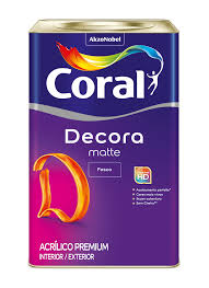 Tinta Decora Matte Fo Base P 16L 5239078 Coral