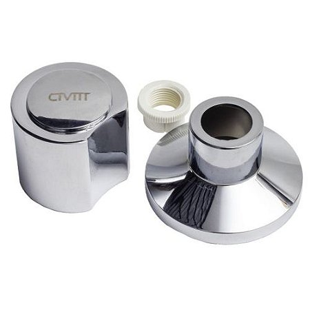 Acabamento Metal P/ Registro C40 1/2 E 3/4 Universal 5044 Civitt