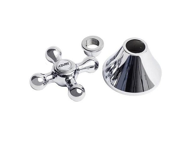 Acabamento Metal P/ Registro C52 1/2 E 3/4 Universal 5041 Civitt