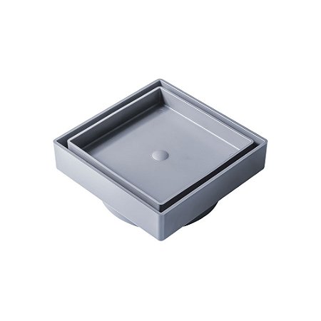 Ralo Oculto/Invisivel 10X10Cm Plast Br Multicer