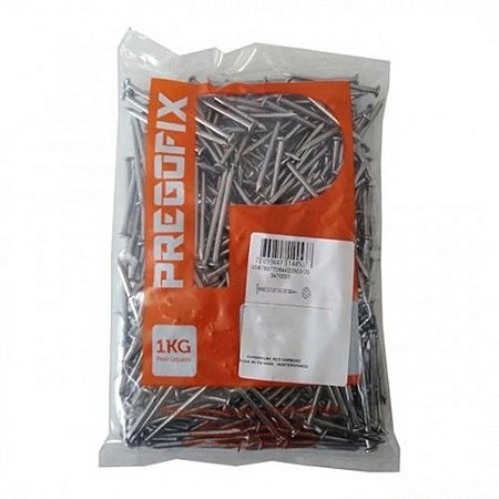 Prego 18X30 C/ Cabeca 1Kg 5658 New-Fix