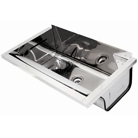 Tanque Ts740 74X43,5 C/Esp S/F V3,5 Ab 17052Ch Docol Inox