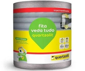 FITA ALUMINIO VEDA TUDO 15CM X10M QUARTZOLIT
