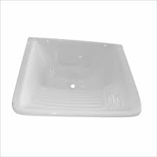 Tanque Fibra Sintetica 60X50 Parafusar Branco Duralevi
