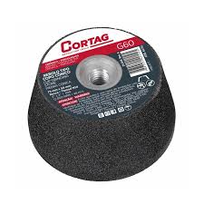 REBOLO CONICO 75MM G 60 62112 CORTAG