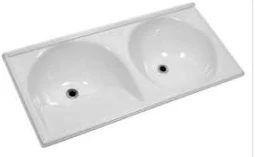 TANQUE DUPLO FIBRA SINTETICA 120X60 GELO DURALEVI