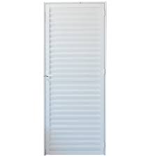 PORTA VENEZIANA DIR 210X60 BRANCA ESQUADRIFACIL
