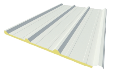 Telha Galv Tr 0.43MM 6M Semi-sanduiche 50MM (Telha + Isopor)