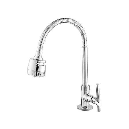 Torneira de Mesa para Cozinha Gourmet Cromada 2159 C90 1/4 de Volta 5173 Oneel