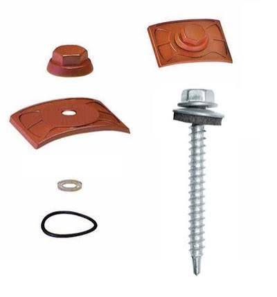 Kit Vedacao Paraf Fix Plan Terracota PCT C/20 Afort