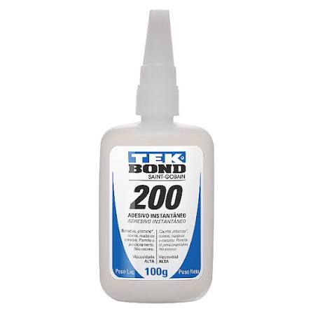 Adesivo Instantanea 200 2G 69957326457 Tekbond