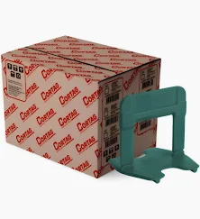 Espaçador Nivela Piso Eco 2MM Verde C/ 500PCS 62411 Cortag