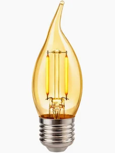 LAMPADA FILAMENTO 2W E27 CHAMA VELA AVANT