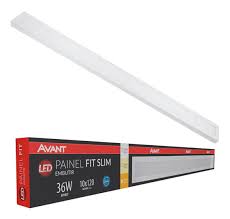 PAINEL LED EMB RETAN 18W 6500K 10X60 487101379 AVANT