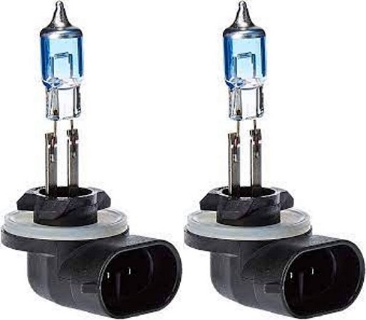 Par Lâmpadas H27 ORIGINAL p/ Farol Milha Neblina Auxiliar - Montadoras (OEM)