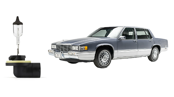 Lâmpada H27 ORIGINAL p/ Farol Cadillac Deville 1991 1995 - Neblina, Milha, Auxiliar