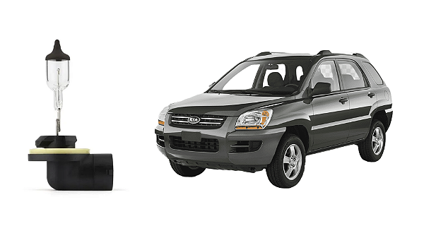Lâmpada H27 ORIGINAL p/ Farol KIA Sportage 2008 2013 - Neblina, Milha, Auxiliar