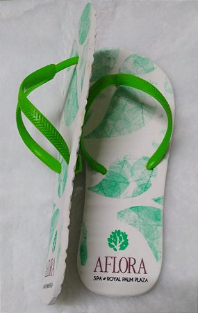 chinelo personalizado  para salões de beleza e spar
