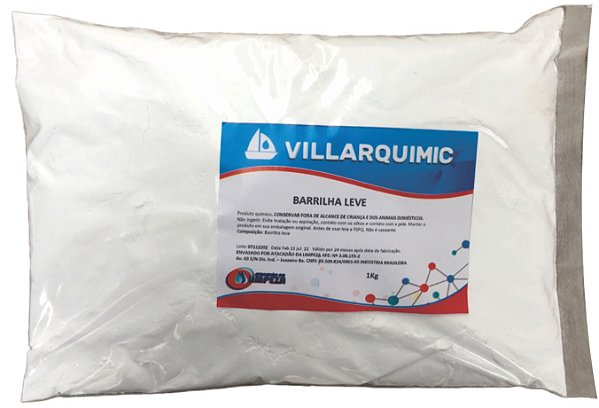 BARRILHA LEVE - VILLARQUIMIC 01KG