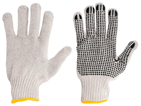 LUVA DE MALHA  PIGMENTADA