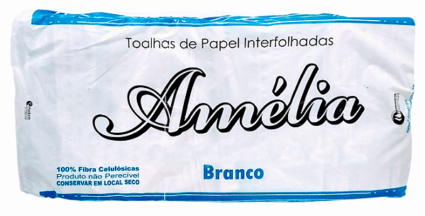 PAPEL TOALHA AMÉLIA BRANCO 1250 FOLHAS