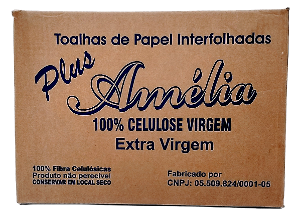 PAPEL TOALHA AMÉLIA CELULOSE 2400 FOLHAS