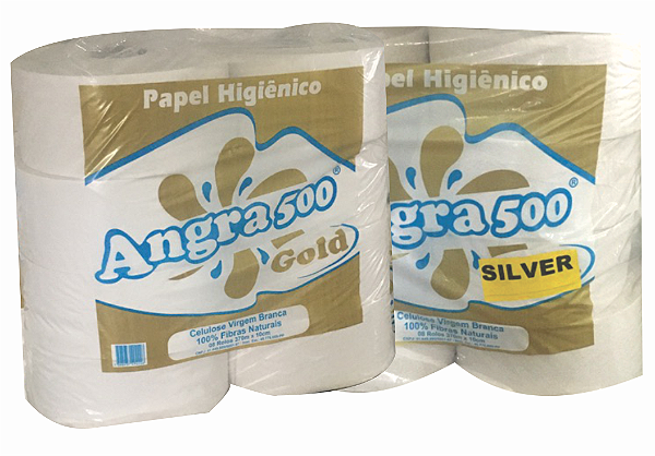 PAPEL HIGIÊNICO ANGRA SIVER 500 / GOLD 500