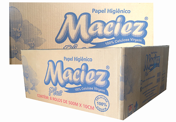 PAPEL HIGIÊNICO MACIEZ 500MT 08 ROLOS