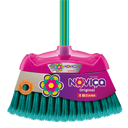 VASSOURA DE NYLON NOVIÇA ORIGINAL BETTANIN