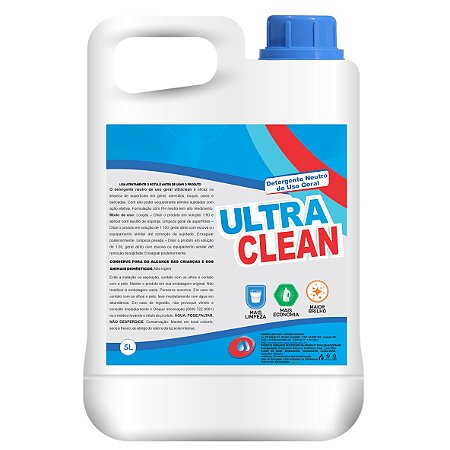 DETERGENTE NEUTRO ULTRACLEAN 05LT