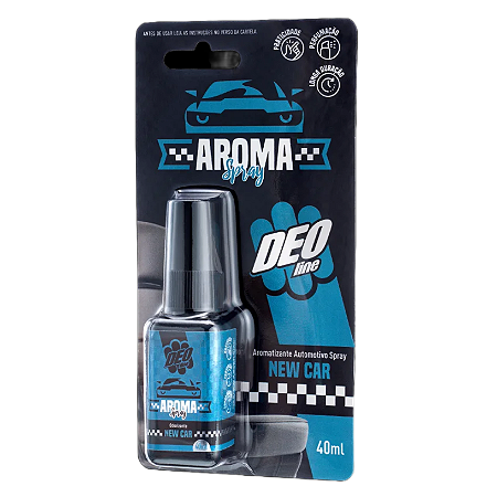 AROMATIZANTE AUTOMOTIVO NEW CAR  40ML DEOLINE